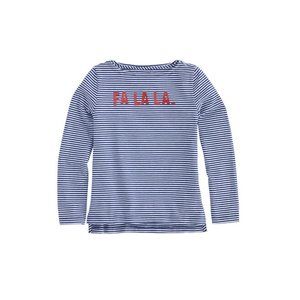 Vineyard Vines Girls Long Sleeved FALALA T-shirt